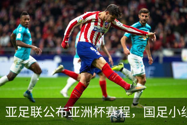 亚足联公布亚洲杯赛程，国足小组赛均在黄金时间段